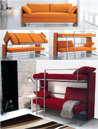 4 comments on “Love Functionality? BonBonConvertible Sofa /Bunk Bed is what you”