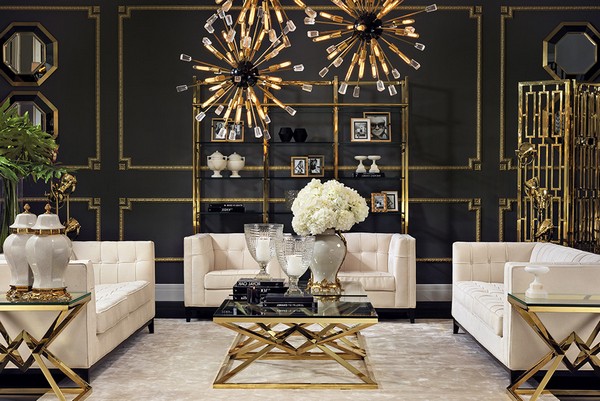 gold interiors