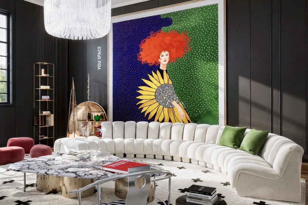 Modern circular sofa large modern curved sofa in white , modern sofa